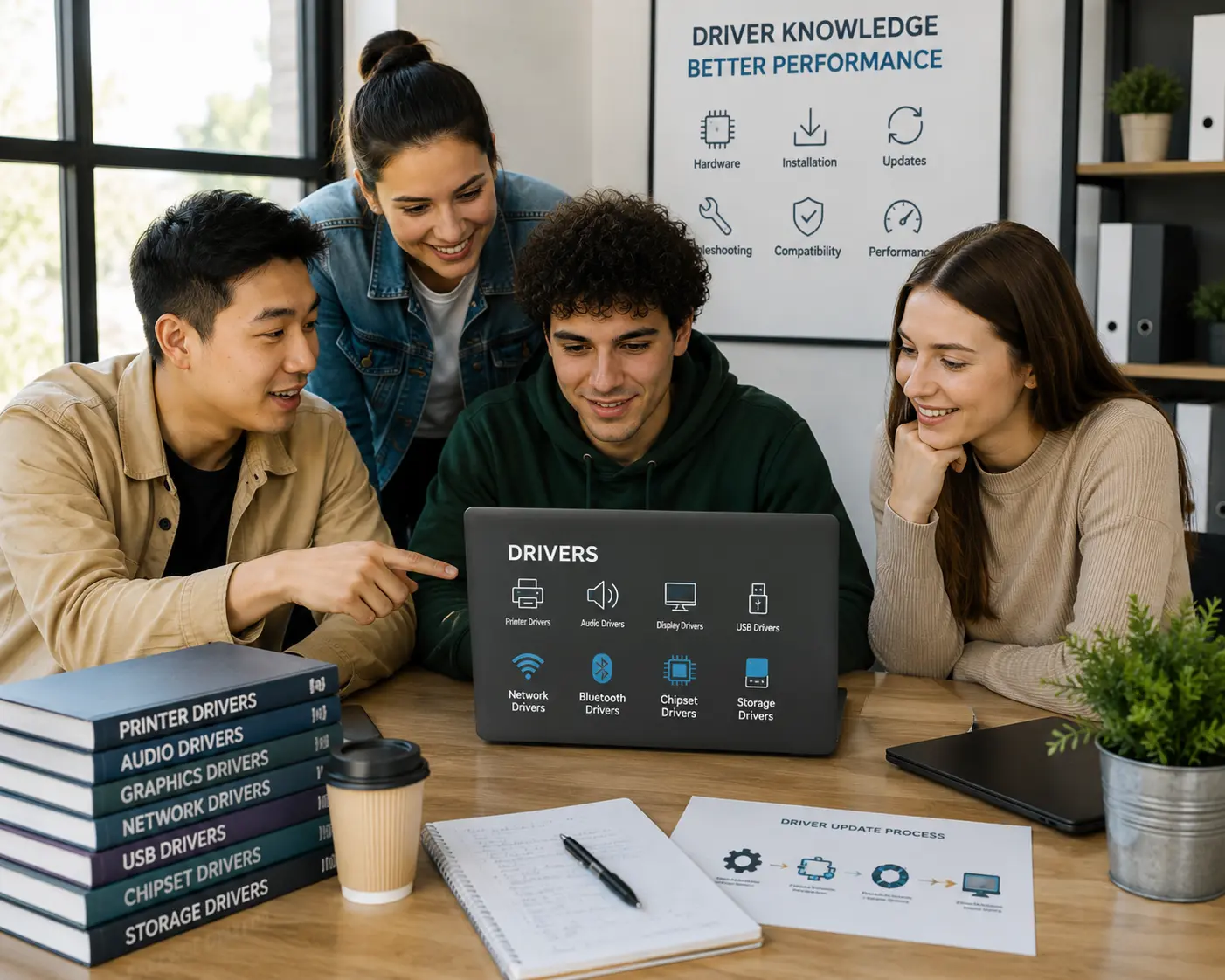 Software driver learning